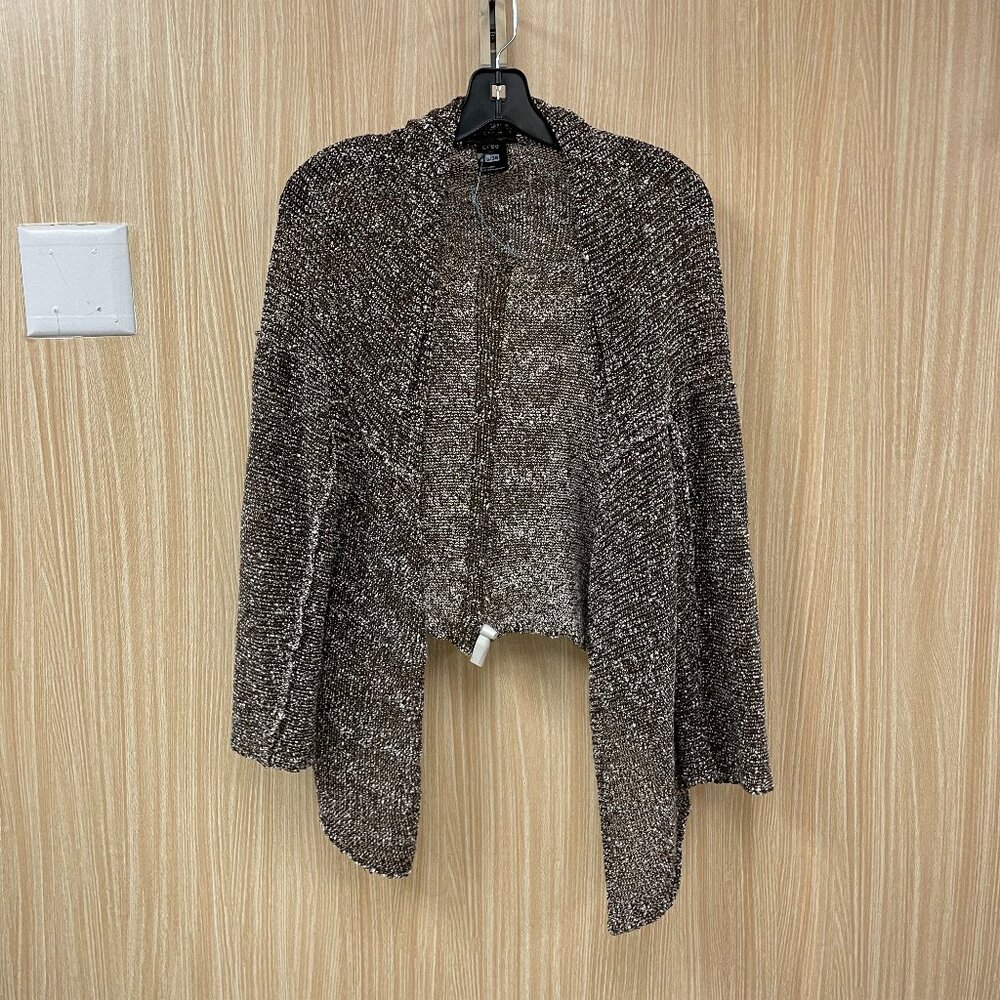 Crea Concept Brown Open Cardigan size Small